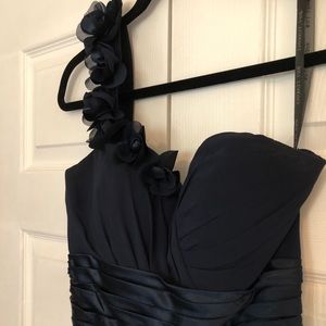 Navy ballgown - in perfect condition!